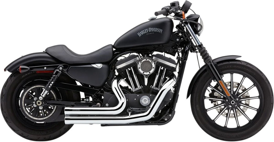 Cobra Speedster 909 Short 2-into-2 Exhaust System Chrome (6705)