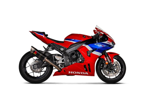 Akrapovic Slip-on Line Muffler Carbon Titanium End Cap