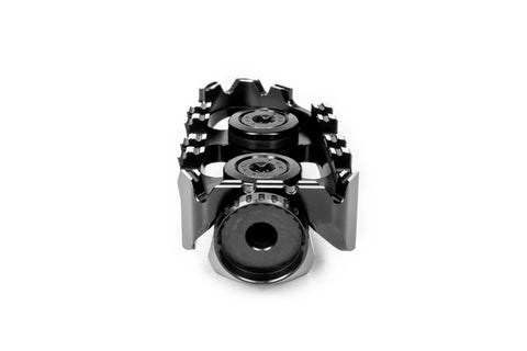 Gilles Tooling Tech-X Enduro Rider Footpegs Black (RGK-121-UF35-SET-B)
