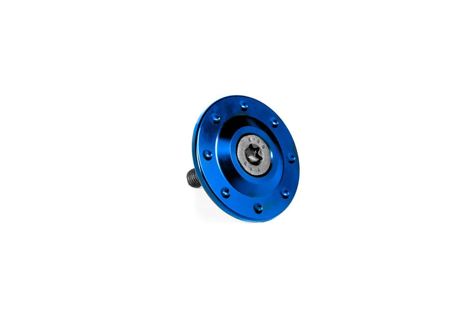 Gilles Tooling Motorcycle Exhaust Bracket Cover Kit Blue