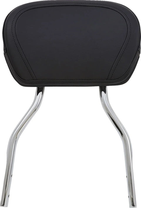 Cobra Tall Round Sissy Bar Chrome with Pad (02-7968)