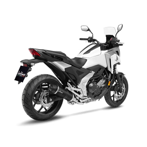 LeoVince LV One EVO Black Edition Slip-One Muffler Ece Honda NC 750 X / NC 750 Xd