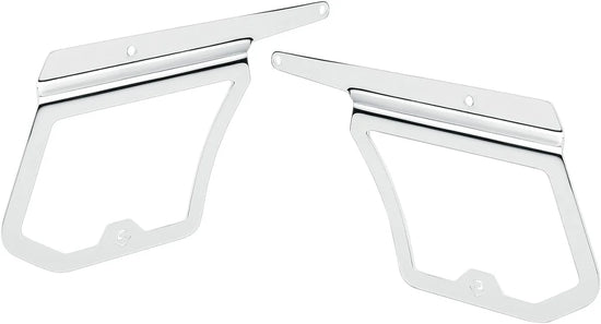 Cobra Saddlebag Support Brackets Chrome (602-6100)