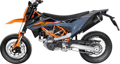 LeoVince Nero Slip-on Mufflers Ece/EU Gas Gas & KTM
