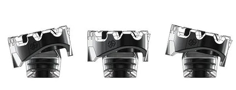 Gilles Tooling Tech-X Enduro Rider Footpegs Black (RGK-121-UF35-SET-B)