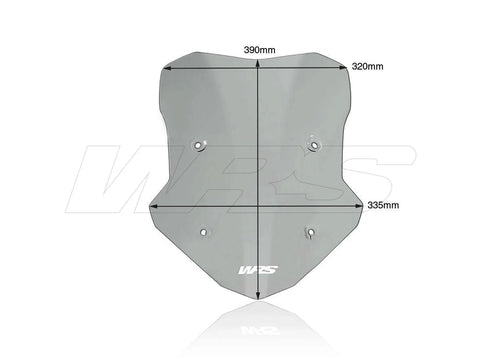 WRS Standard Windscreen Dark Smoked (BM058FS)