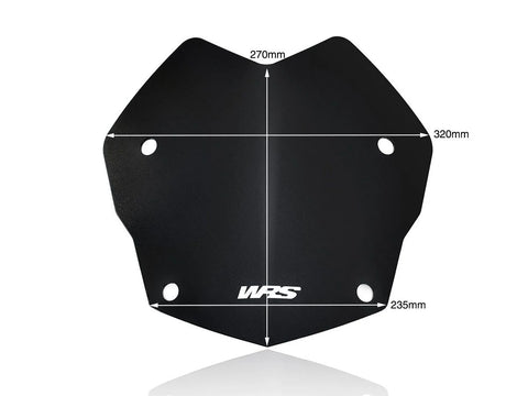 WRS Rally Windscreen Matt Black