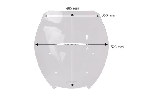 WRS Intermediate Windscreen Smoked
