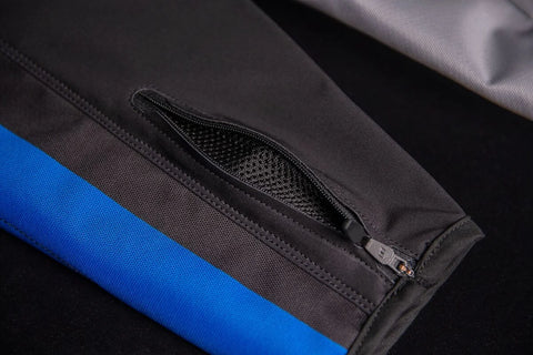 ICON Airform Retro Textile Jacket Blue/White