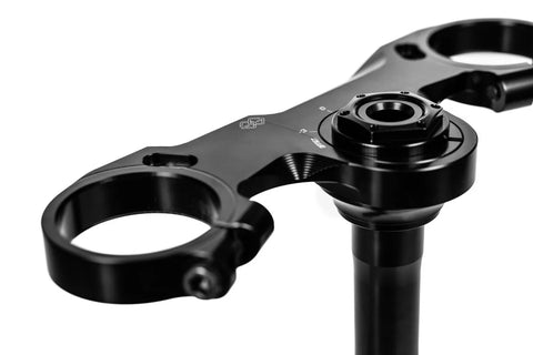 Gilles Tooling Triple Clamp Set Black (FO-RN49-0-02-SET-B)