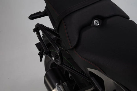 SW-Motech Legend Gear LC1 & LC 2 Side Bag System Brown Edition — Honda Neo Sports Cafe