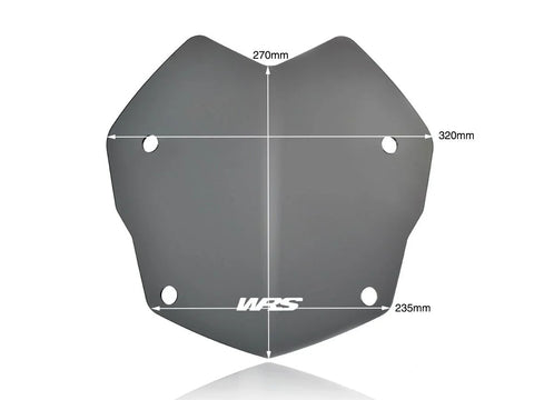 WRS Rally Windscreen Dark Smoked