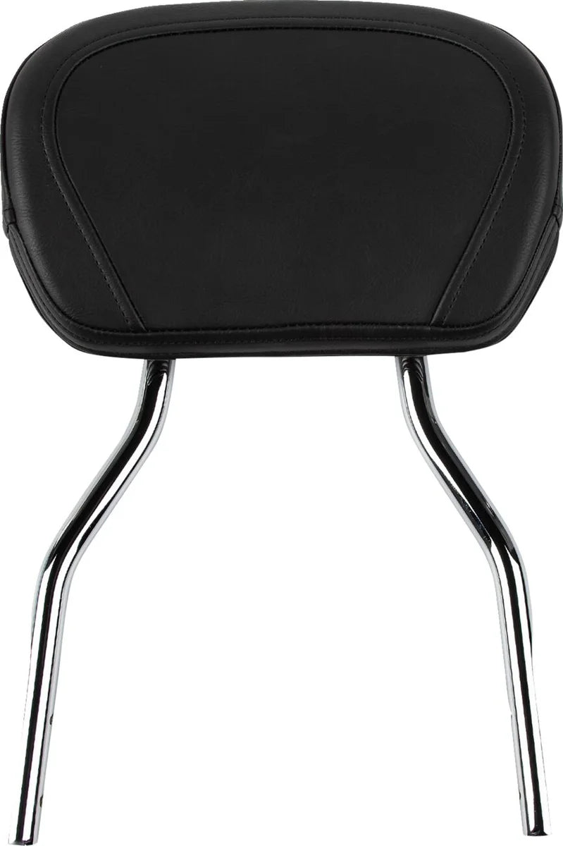Cobra Tall Round Sissy Bar Chrome with Pad (02-7765)
