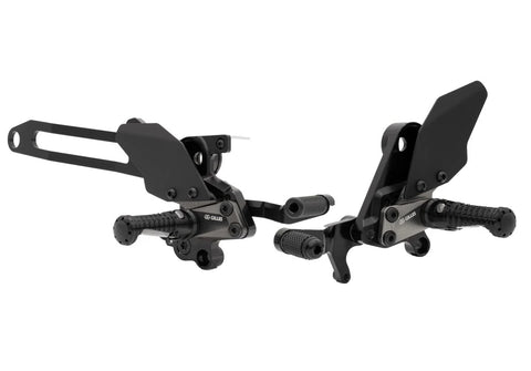 Gilles Tooling AS31GT3 Adjustable Rearset Black (AS31GT3-H16-B)
