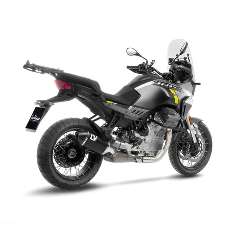 LeoVince LV-14 Black Edition Slip-on Muffler Ece Moto Guzzi Pff Rider Assistance Solution / St…