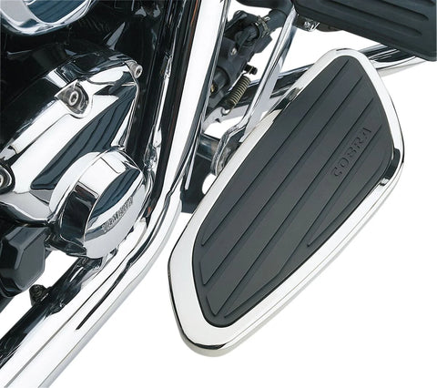 Cobra Swept Front Floorboard Kit Chrome (06-4150)