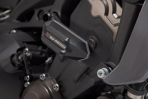 SW-Motech Frame Slider Set Black Yamaha MT-09/Tracer, XSR900/Abarth.