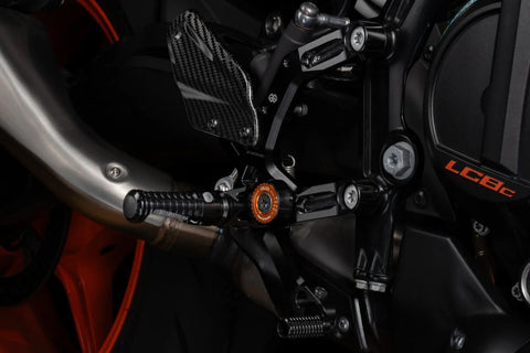 Gilles Tooling MUE2 Adjustable Rearset Black (MUE2-KT02-B)