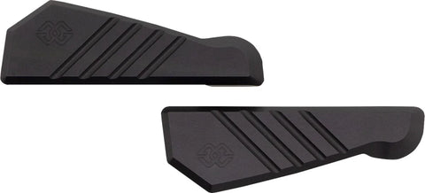 Gilles Tooling Pillion Peg Blanking Covers Black (PPC-02)