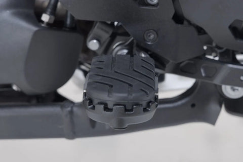 SW-Motech Ion Footrest Kit Black — BMW Adventure