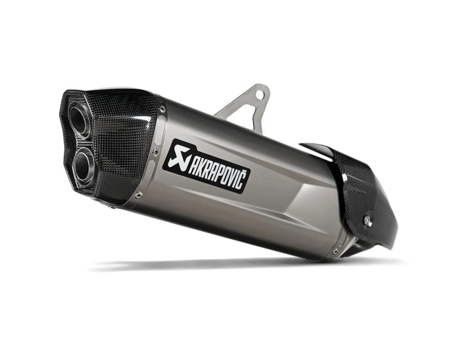 Akrapovic Slip-on Line Muffler Titanium Carbon End Cap Kawasaki Versys