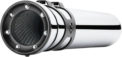 Cobra 4" Race Pro Slip-on Mufflers Chrome