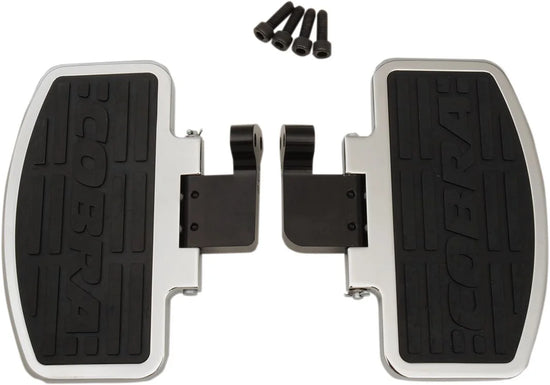 Cobra Classic Rear Floorboard Kit Chrome (06-3740)