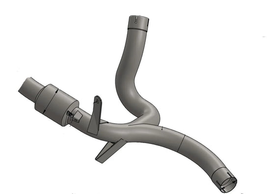 LeoVince CAT Eliminator (LINK Pipe) Ducati Multistrada 950 / Multistrada V2 950