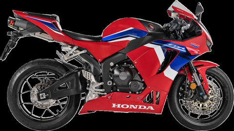 Akrapovic Slip-on Line Muffler Titanium Carbon End Cap Honda CBR 600 RR (S-H6SO17-HACT)