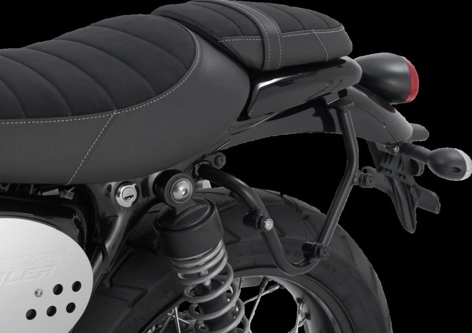 SW-Motech SLC Side Carrier Left Black Triumph Street Twin/ Scrambler/ Cup, Thruxton Tfc