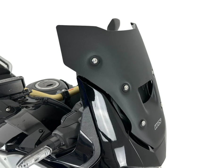 WRS Sport Windscreen Matt Black (HO075NO)