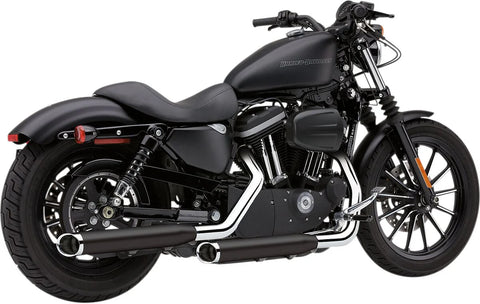 Cobra 3" Round Slip-on Mufflers Raven Black (6030RB)