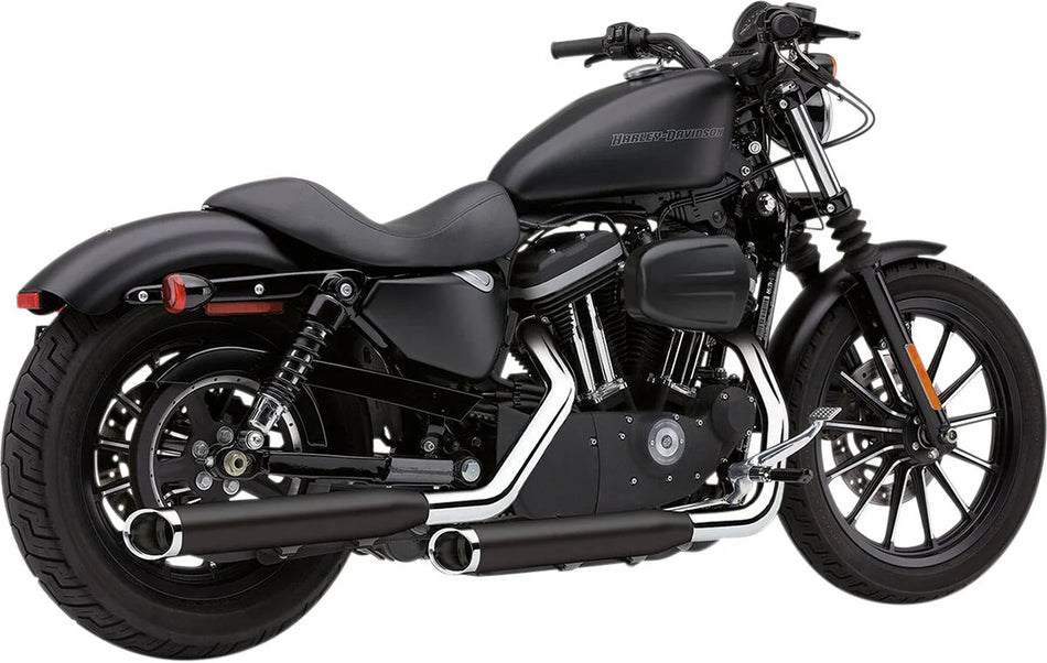 Cobra 3" Round Slip-on Mufflers Raven Black (6030RB)