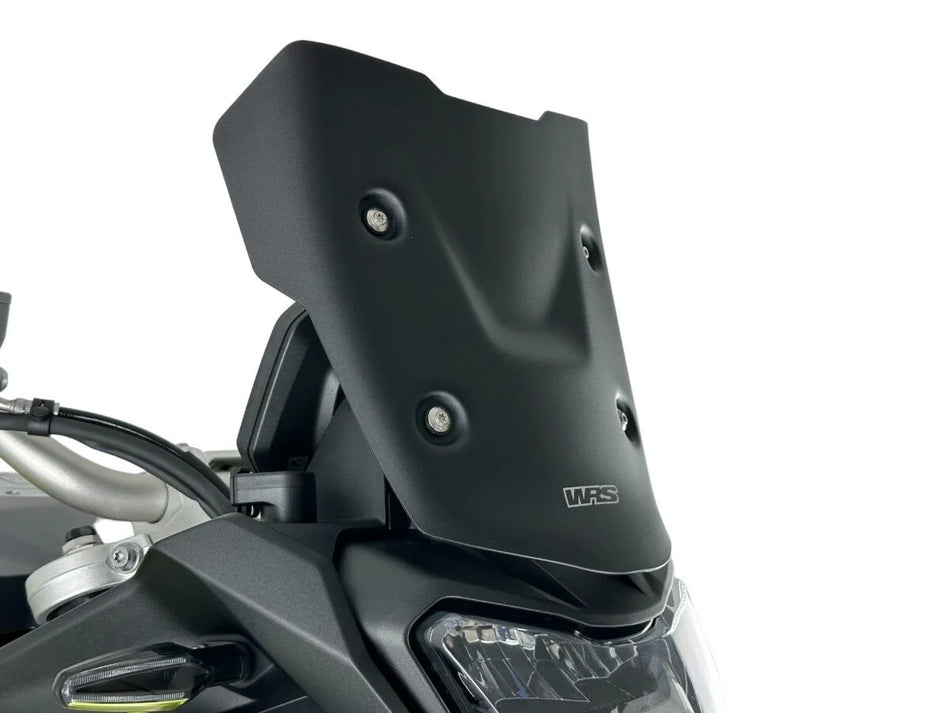 WRS Enduro Windscreen Matt Black (BM104NO)