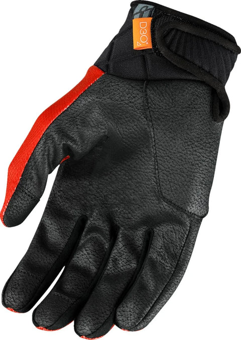 ICON Anthem 3 Textile Gloves Black/Red