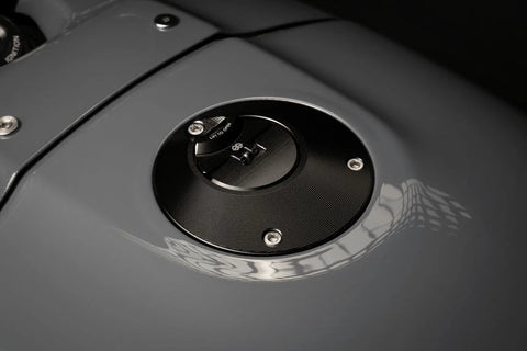 Gilles Tooling FCAP2 Motorcycle Quick-Release Fuel Cap Black (FCAP2-B002-B)