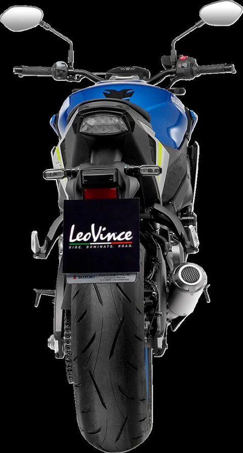 LeoVince Muffler LV-10 Stainless Steel Ece
