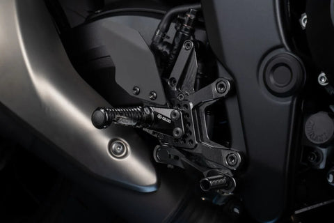 Gilles Tooling AS31GT3 Adjustable Rearset Black (AS31GT3-H18-B)