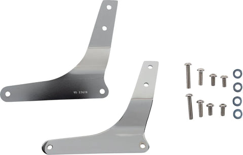 Cobra Tall Round Sissy Bar Chrome with Pad (02-5105)