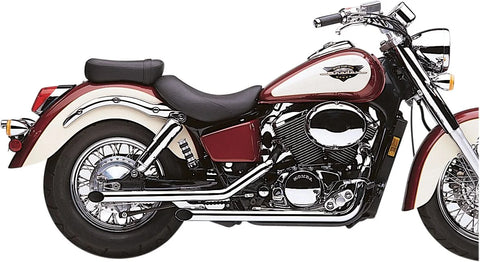 Cobra 2" Drag Pipe Slash Cut Exhaust System Chrome (1271)