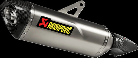 Akrapovic Slip-on Line Muffler Titanium Carbon End Cap Kawasaki Hybrid