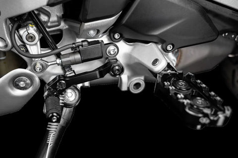 Gilles Tooling Tech-X Enduro Motorcycle Rider Footpegs Black (RGK-680-UF35-SET-B)