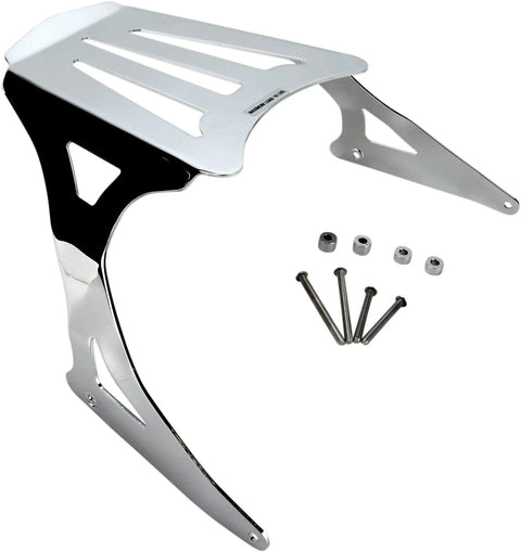 Cobra Laser Cut Luggage Rack Chrome (02-4345)