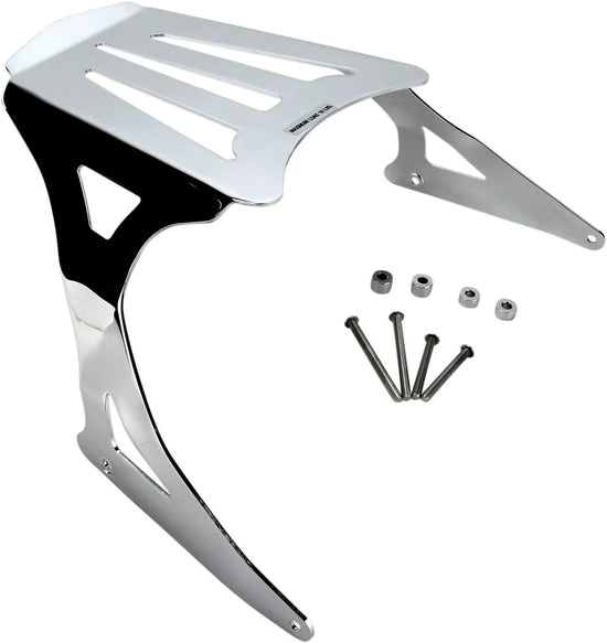 Cobra Laser Cut Luggage Rack Chrome (02-4345)