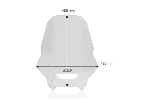 WRS Caponord Windscreen Clear (HO076T)