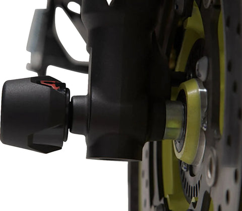 SW-Motech Front Axle Slider Set Black Yamaha MT-09/Tracer, Tracer 900GT