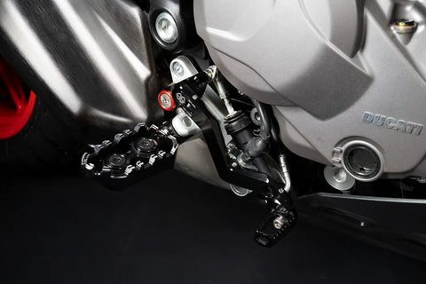 Gilles Tooling Tech-X Enduro Rider Footpegs Black (RGK-121-UF35-SET-B)