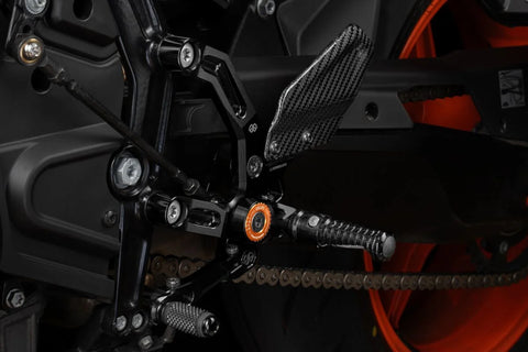 Gilles Tooling MUE2 Adjustable Rearset Black (MUE2-KT02-B)