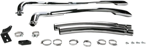 Cobra Swept Exhaust Chrome (4218)