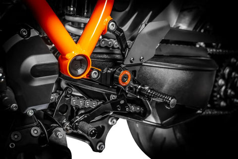 Gilles Tooling MUE2 Adjustable Rearset Black (MUE2-KT01-B)